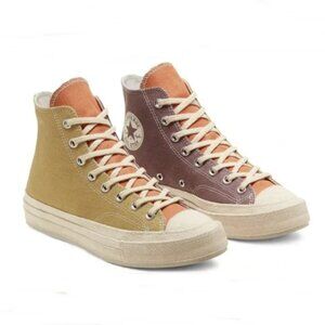 Women's CONVERSE Renew Chuck 70 High Top Tri Panel Pack Sneakers Sz 8 EUC